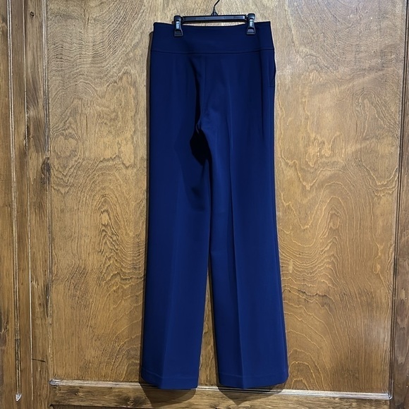 Ralph Lauren Black Label Dark Blue Wool Blend Trousers Size 4 - EUC - Picture 2 of 4